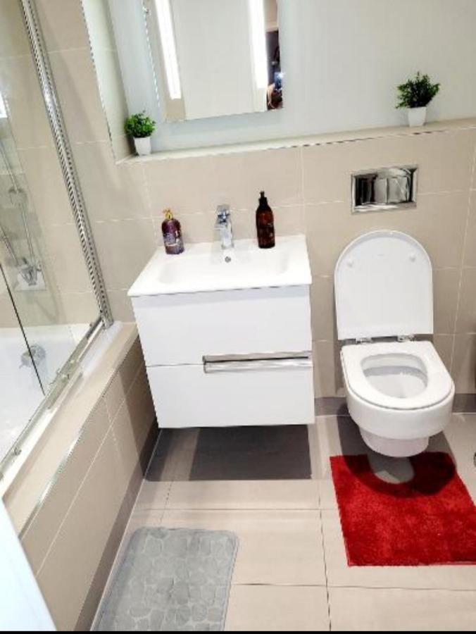 2 Bedroom Apt With 2 Comfortable King Size Beds, Free Private Parking, Easy Access To London West Byfleet 外观 照片
